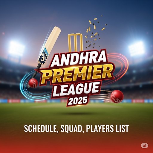 Andhra Premier League 2025 Schedule, Squad, Players List, TV Guide